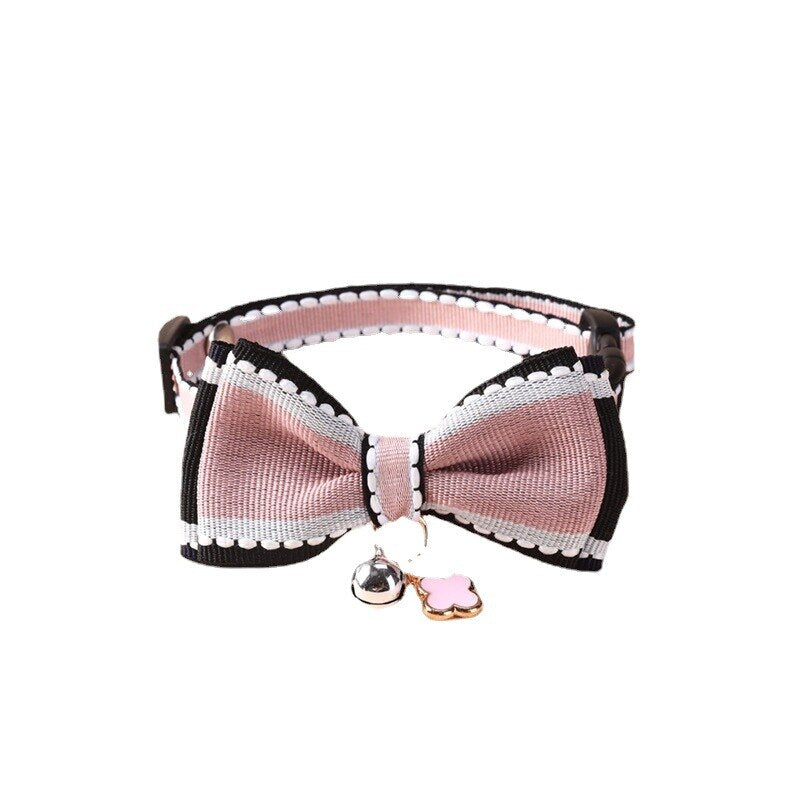 Cat Collar Bowknot - Pink