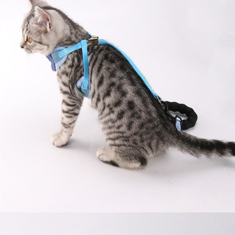 Breathable Cat Harness - Blue