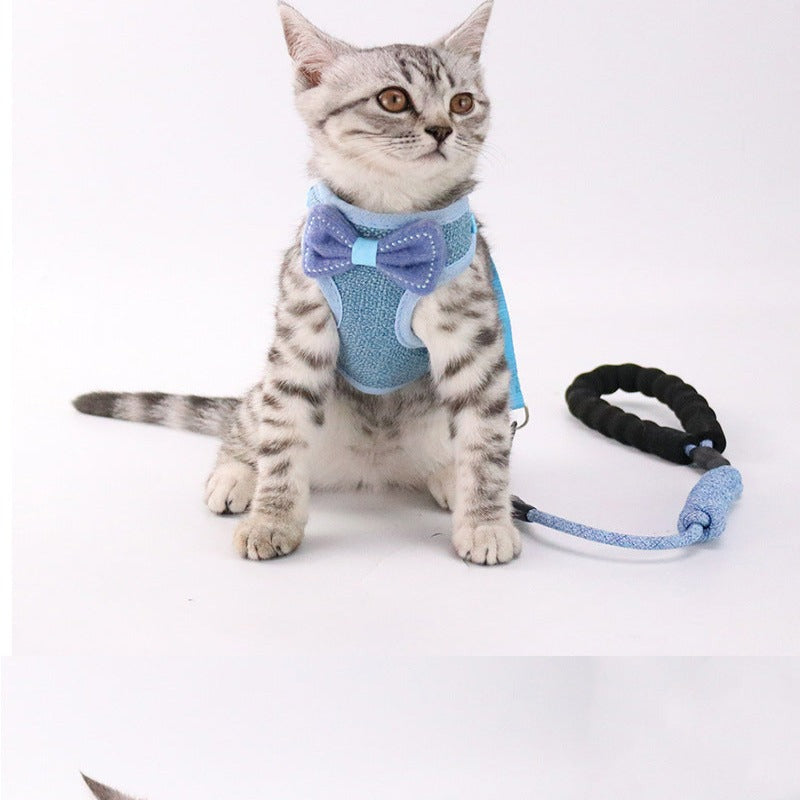 Breathable Cat Harness - Blue